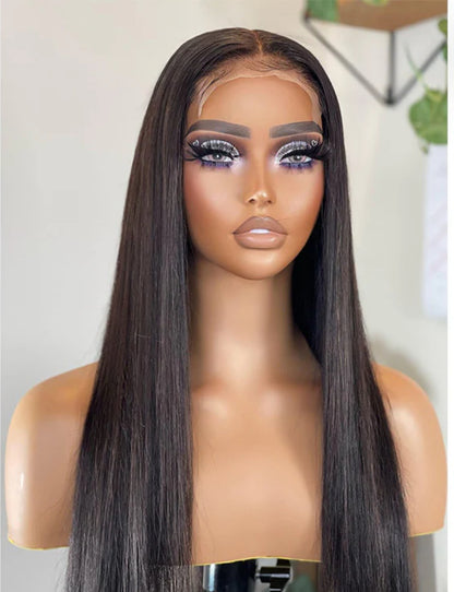 Pre-PLUCKED & Pre-BLEACHED Raw HD lace 5x5 Closure Wig